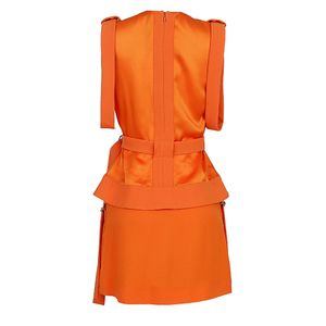 Vestido Mugler Laranja