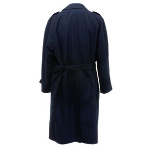 Trench Coach Christian Dior Longo Azul Marinho