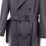 Trench-Coach-Christian-Dior-Longo-Cinza-Escuro