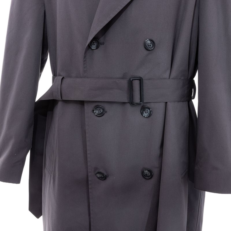 Trench-Coach-Christian-Dior-Longo-Cinza-Escuro
