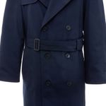 Trench-Coach-Christian-Dior-Longo-Azul-Marinho