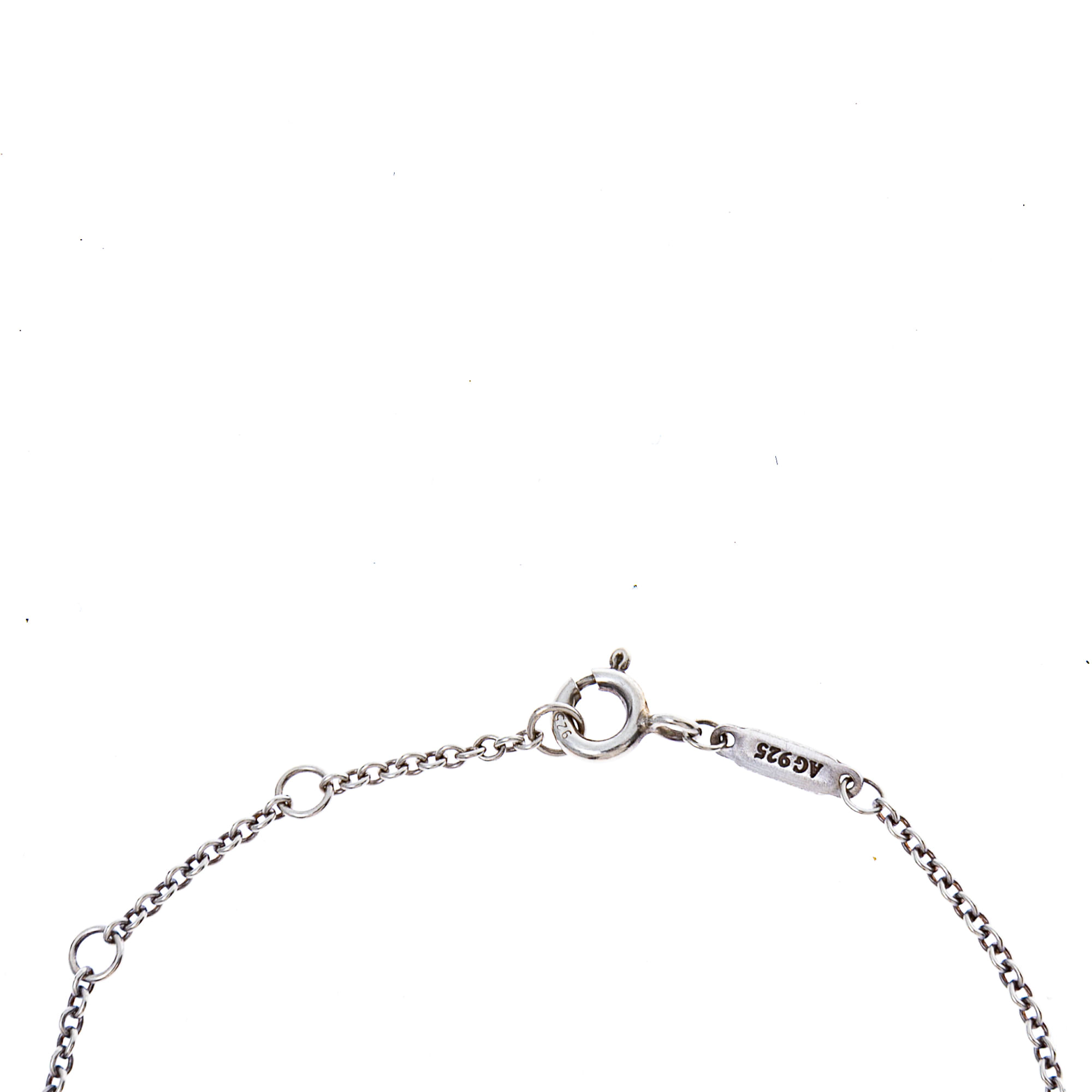 Choker Folheado a Prata 925 Tiffany Penduradas Rose - Miss.A Acessórios