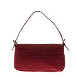 Bolsa-Fendi-Baghette-Zucchino-Vinho