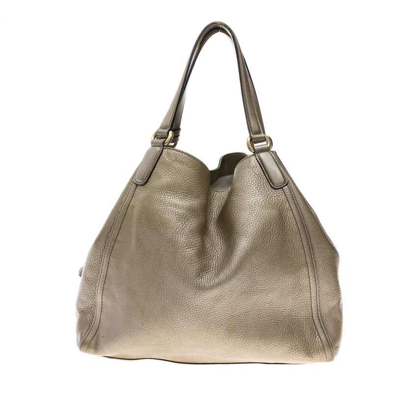 Bolsa-Gucci-Soho-Shoulder-Media-Couro-Dourado