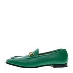 Mocassim-Gucci-Jordaan-Couro-Verde