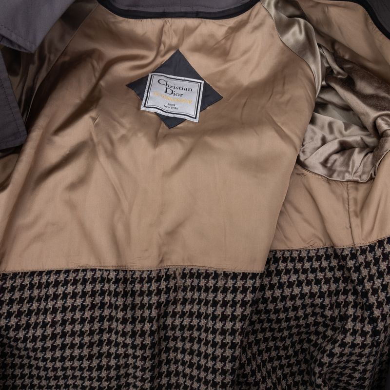 Trench-Coach-Christian-Dior-Longo-Cinza-Escuro