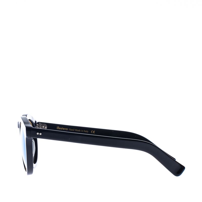 Oculos-Illesteva-Leonard-2-Ring-Acetato-Preto-e-Espelhado