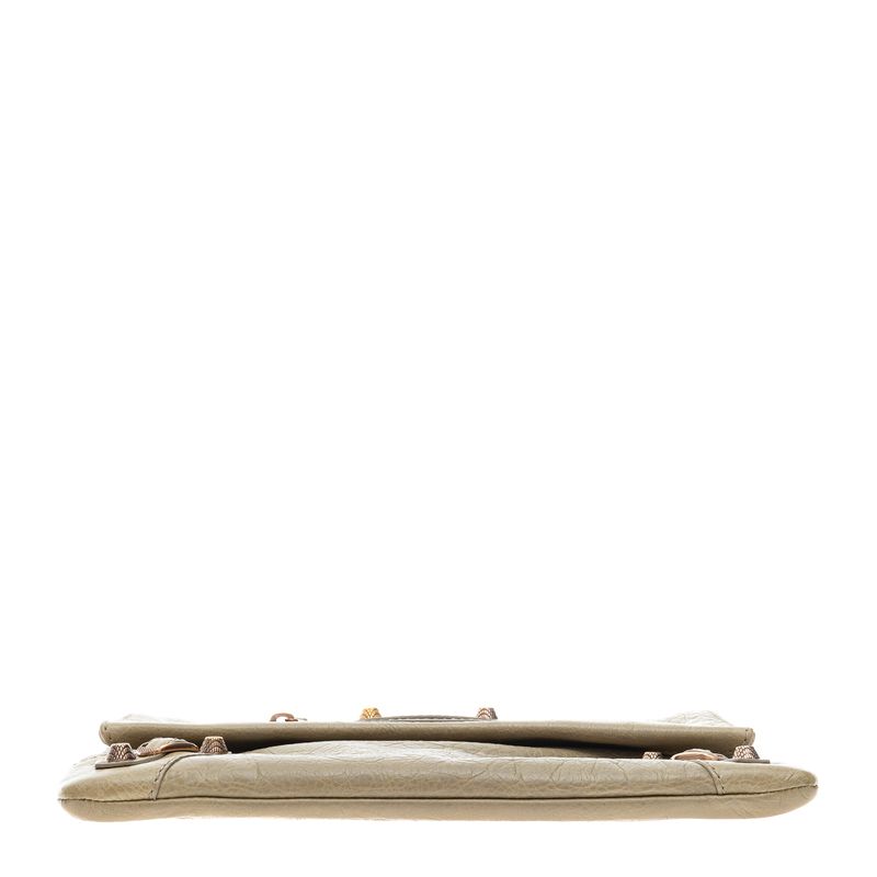 Clutch-Balenciaga-Motocross-Classic-Envelope-Bege