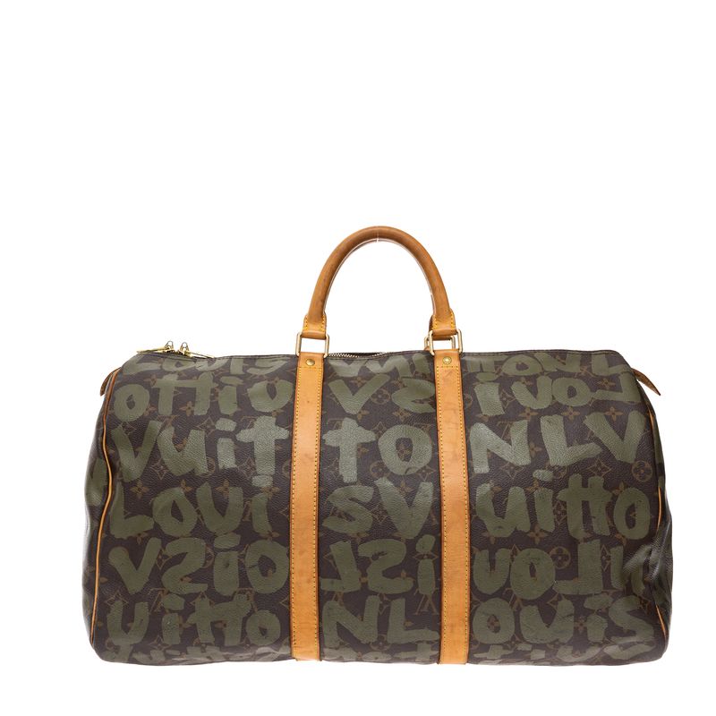 Mala-Louis-Vuitton-Keepall-50-Monogram-Graffiti