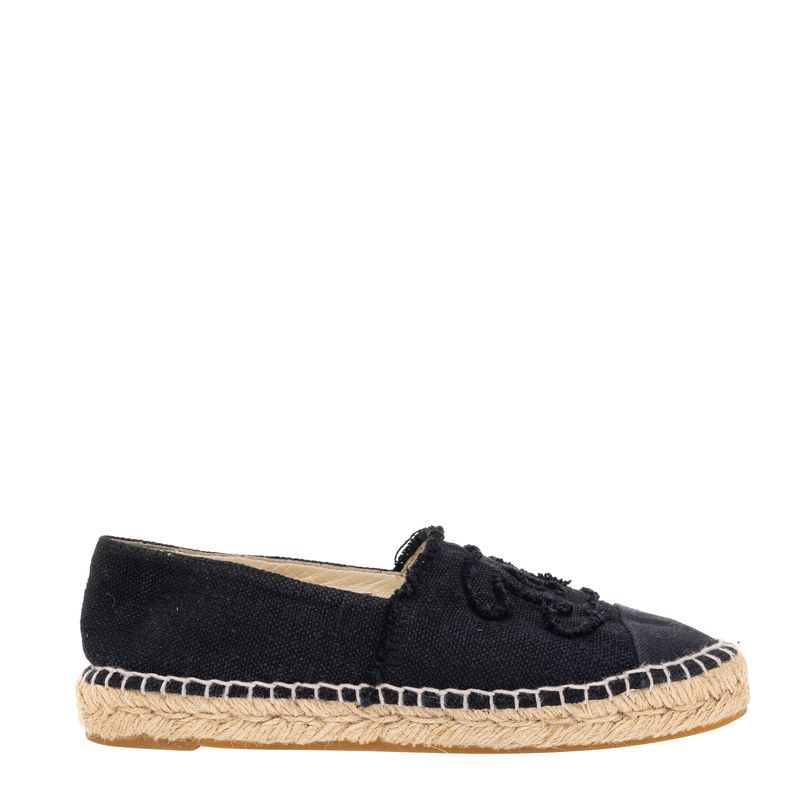 Espadrille-Chanel-Tecido-Rustico-Preto