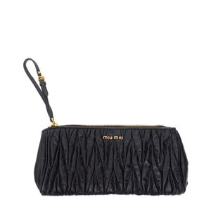 Clutch Miu Miu Metalassê Preto