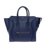 Bolsa-Celine-Luggage-Azul-Marinho