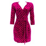 Vestido-Diane-Von-Furstenberg-Estampa-Escamas-Magenta