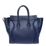 Bolsa-Celine-Luggage-Azul-Marinho