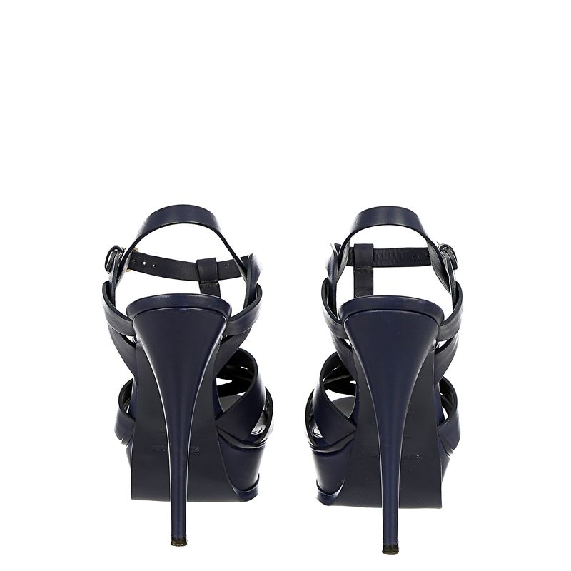 Sandalia-Yves-Saint-Laurent-Tribute-Co-105-Couro-Azul-Marinho