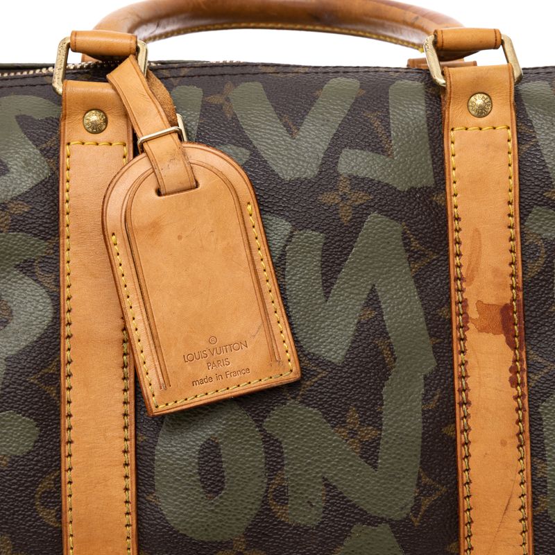 Mala-Louis-Vuitton-Keepall-50-Monogram-Graffiti