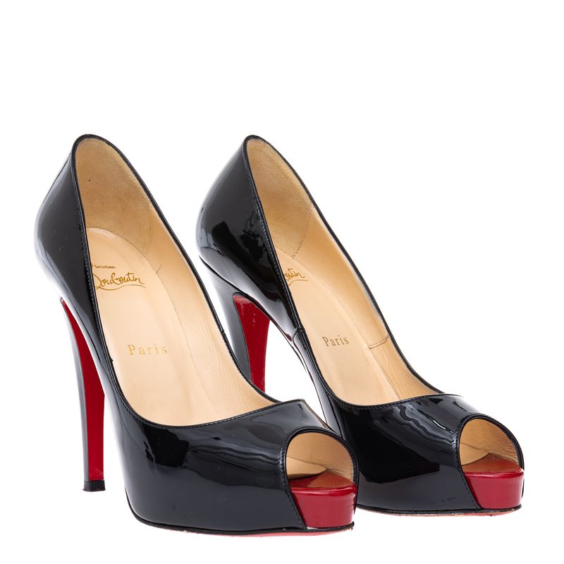 68433-Peep-Toe-Christian-Louboutin-Very-Prive-Verniz-Preto-verso