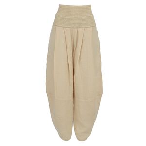 Calça A Niemeyer Cintura Elástico Algodão Rosa Bebê