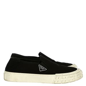 Tênis Prada Slip On Tecido Preto