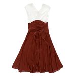 Vestido-Sandro-Bicolor-Terra-e-Branco