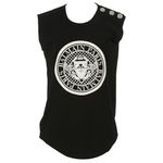 Regata-Balmain-Algodao-Botoes-e-Logo-Preta