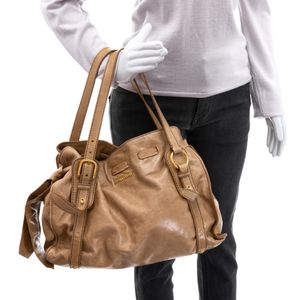 Bolsa Miu Miu Vitello Bege