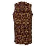 Colete-Mixed-Estampado-Vermelho-e-Dourado