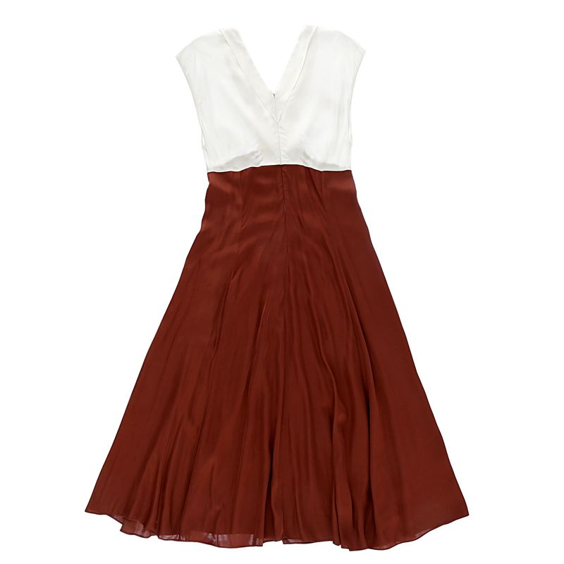 Vestido-Sandro-Bicolor-Terra-e-Branco