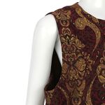 Colete-Mixed-Estampado-Vermelho-e-Dourado