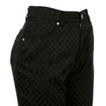 Calca-Versace-Preta-Quadriculada
