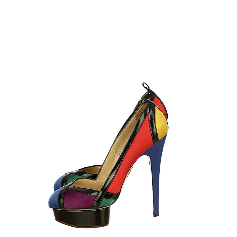 Pump-Charlotte-Olympia-Cetim-Cores-Verde--Vermelho--Azul-e-Amarelo