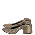 Sapato-MM6-Maison-Margiela-Couro-Texturizado-Dourado