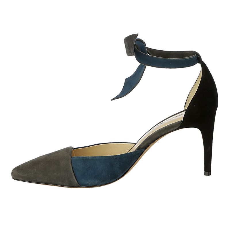 Scarpin-Alexandre-Birman-Suede-Tricolor-Azul-Preto-Cinza