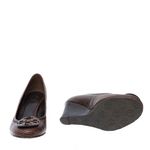 Sapato-Anabela-Tory-Burch-Couro-Texturizado-Marrom
