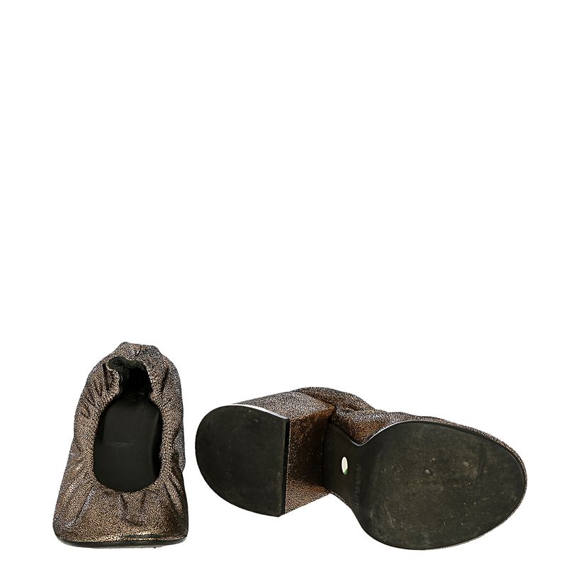 Sapato-MM6-Maison-Margiela-Couro-Texturizado-Dourado
