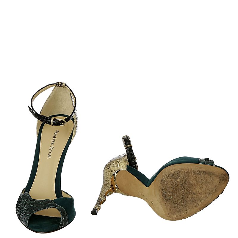 Sandalia-Alexandre-Birman-Croco-Verde-e-Dourada