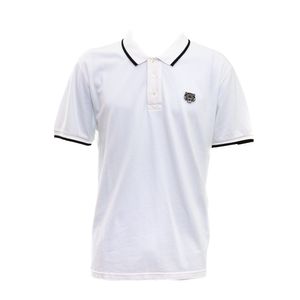 Camisa Polo Kenzo Tiger Branca