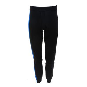 Calça Kenzo Knit Preto e Faixa Azul
