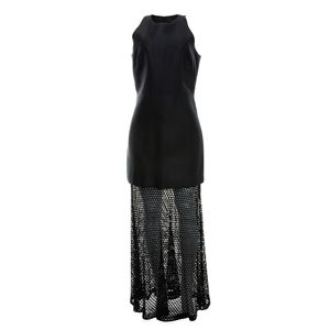 Vestido Talie NK Preto com Tela