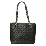 Bolsa-Chanel-Petite-Shopping-Tote-Caviar-Preto