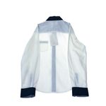 Camisa-Social-Hugo-Boss-Infantil-Branca-e-Gola-Azul-Marinho