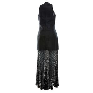 Vestido Talie NK Preto com Tela