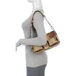 Bolsa-Prada-Vintage-Nylon-Bege-e-Couro-Exotico