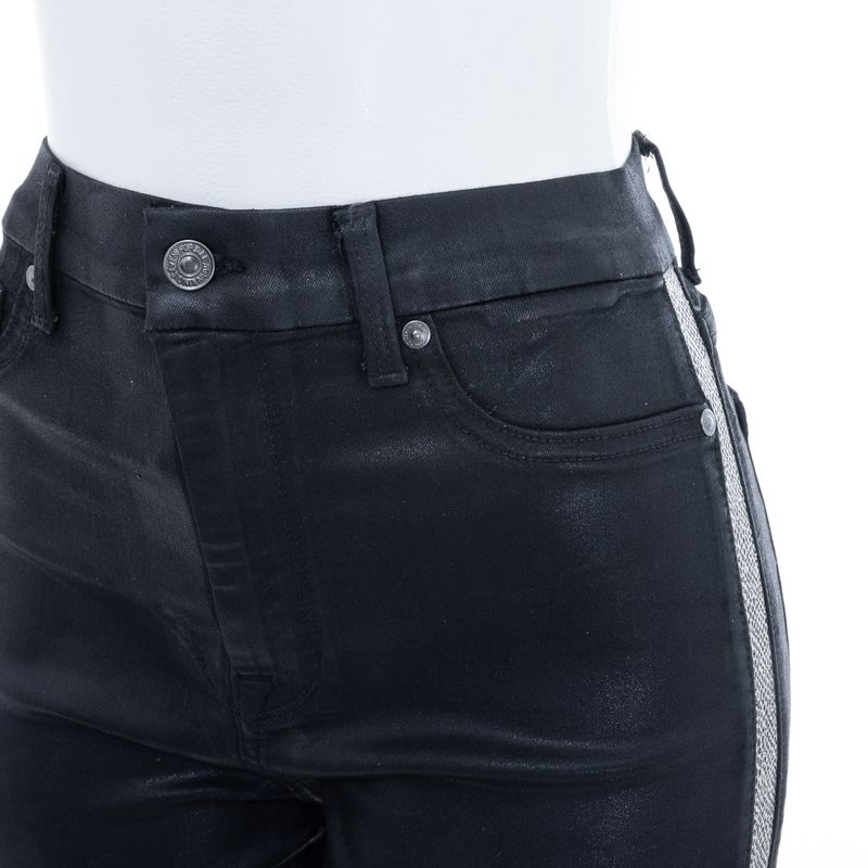 Calca-Jeans-7-For-All-Mankind-Skinny-Preta-e-Faixa-Animal-Print