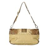 Bolsa-Prada-Vintage-Nylon-Bege-e-Couro-Exotico