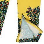 Calca-Balenciaga-Estampa-Floral-Turquesa-e-Amarelo