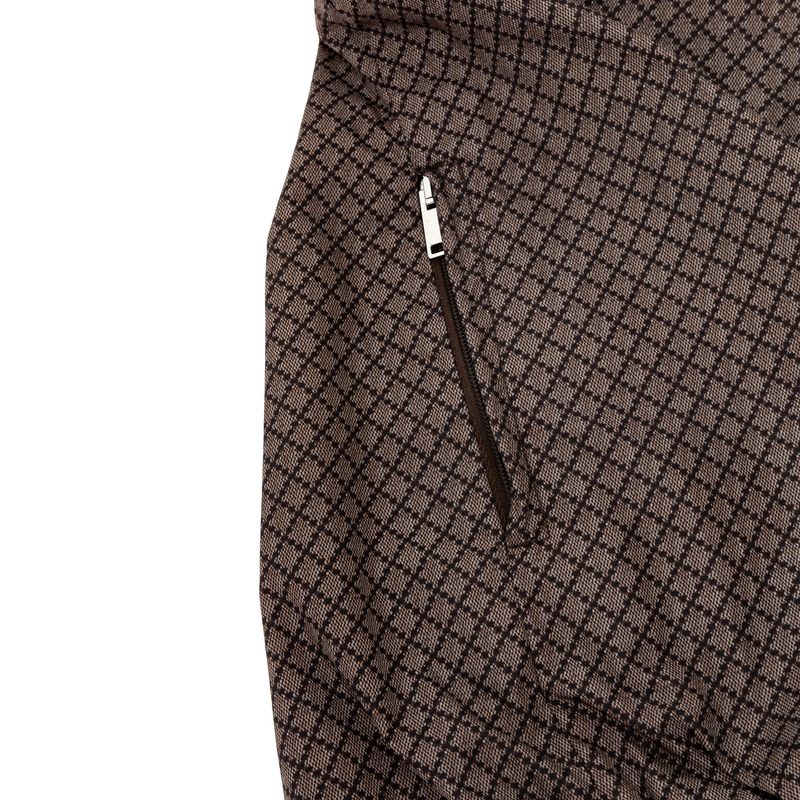 Jaqueta-Gucci-Infantil-Nylon-Diamante-Marrom