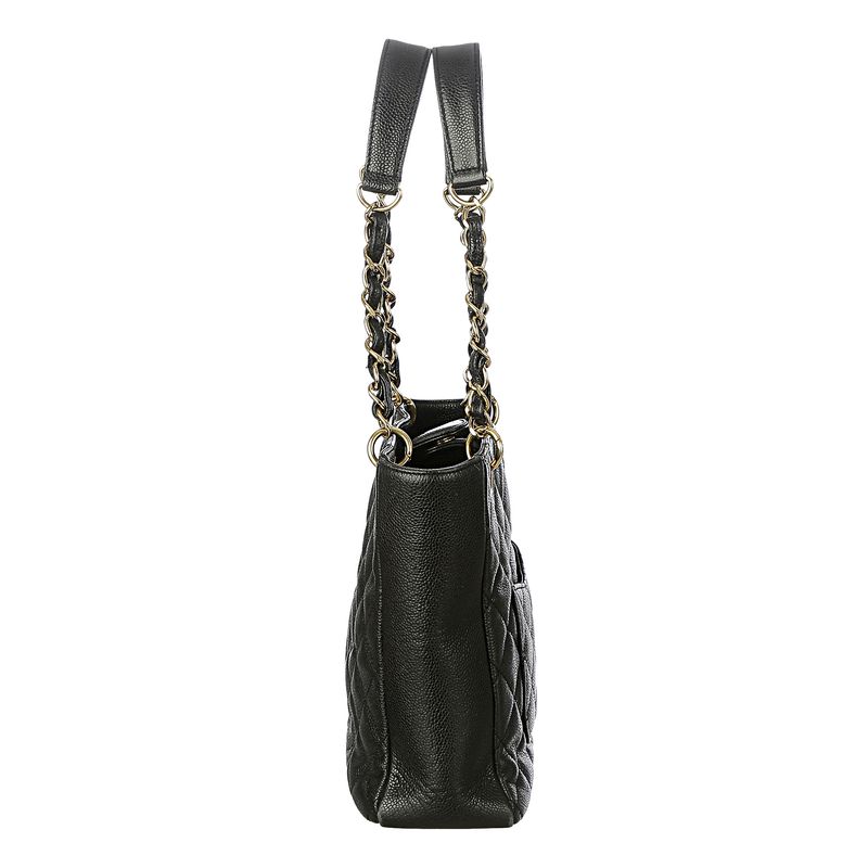 Bolsa-Chanel-Petite-Shopping-Tote-Caviar-Preto