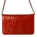 Bolsa-Chanel-Camellia-Woc-Verniz-Vermelho