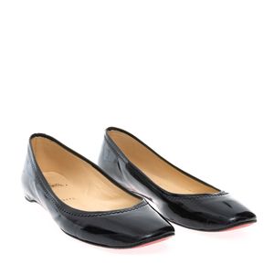 Sapatilha Christian Louboutin Verniz Preto
